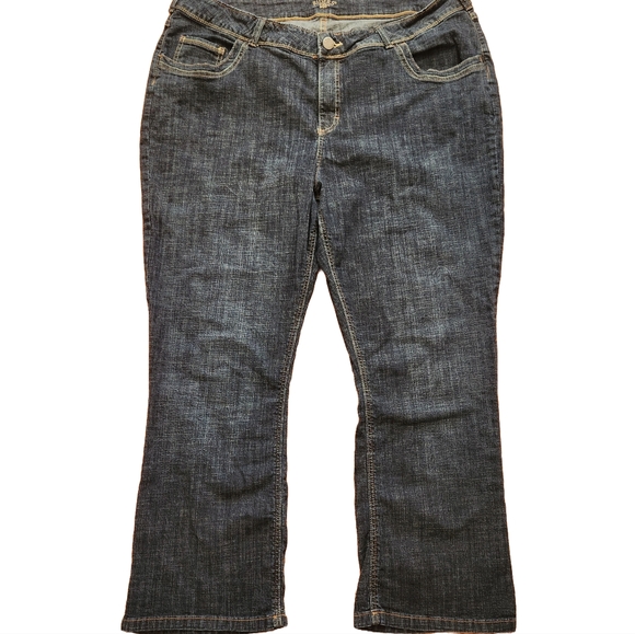Riders by Lee Indigo Women's Stretch Bootcut Jean Women's Plus Size 24WP - Picture 4 of 9